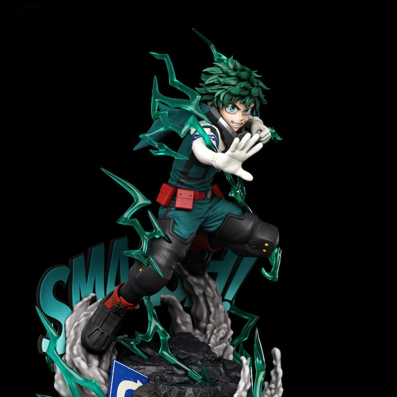 Figurine Izuku Midoriya (Deku) – My Hero Academia – Statue Résine 3D Collector IR3D