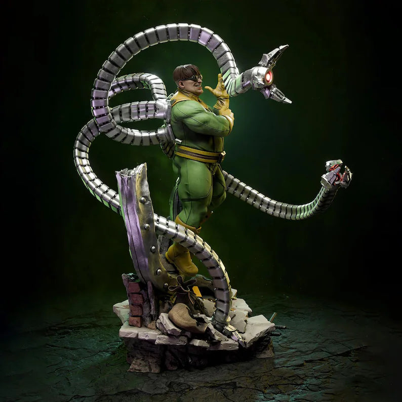 Figurine Docteur Octopus – Spider-Man | Statue de Collection en Résine IR3D