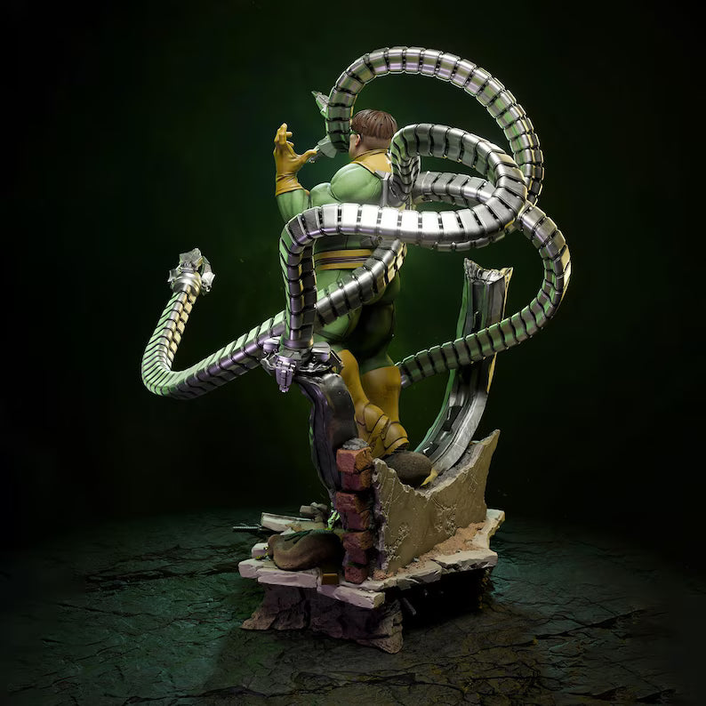 Figurine Docteur Octopus – Spider-Man | Statue de Collection en Résine IR3D