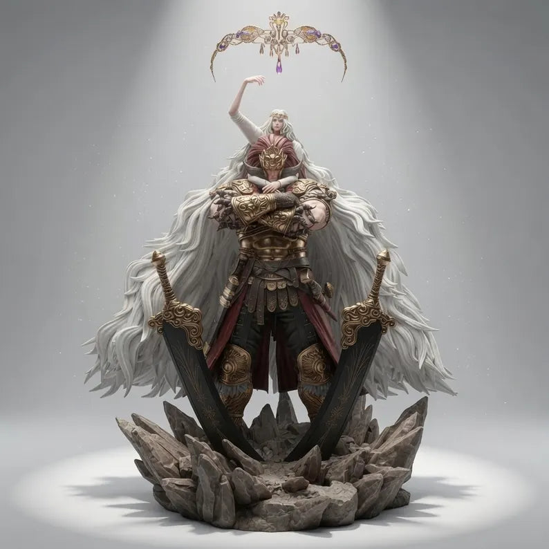 Figurine Radahn – Elden Ring | Statue de Collection en Résine IR3D
