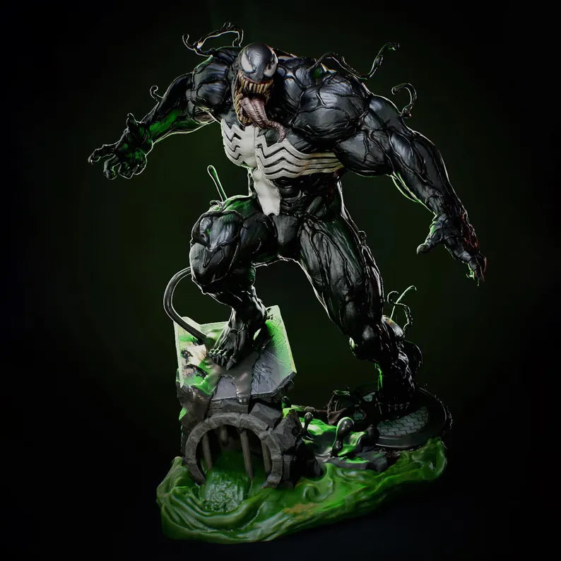 Figurine Venom – Marvel | Statue de Collection en Résine IR3D