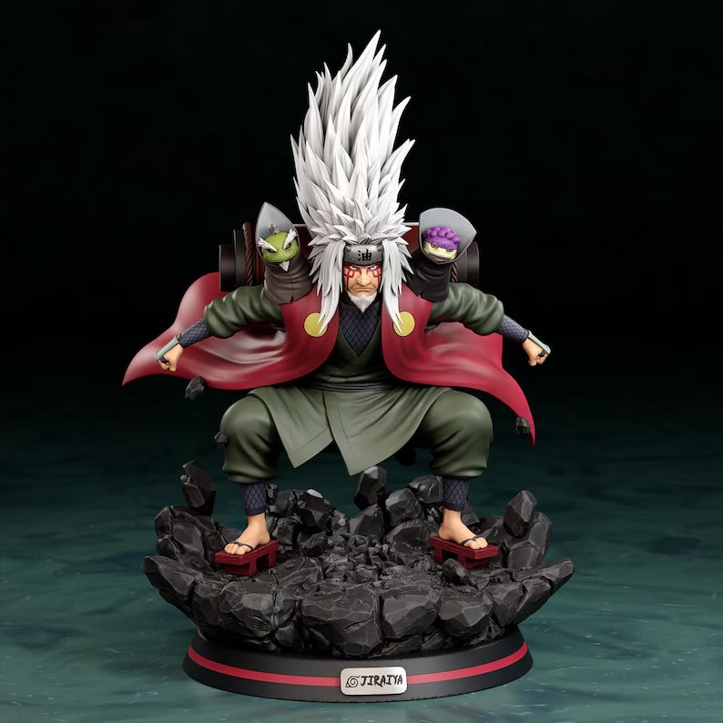 Figurine Jiraya Naruto – Statue Résine 3D Collector IR3D
