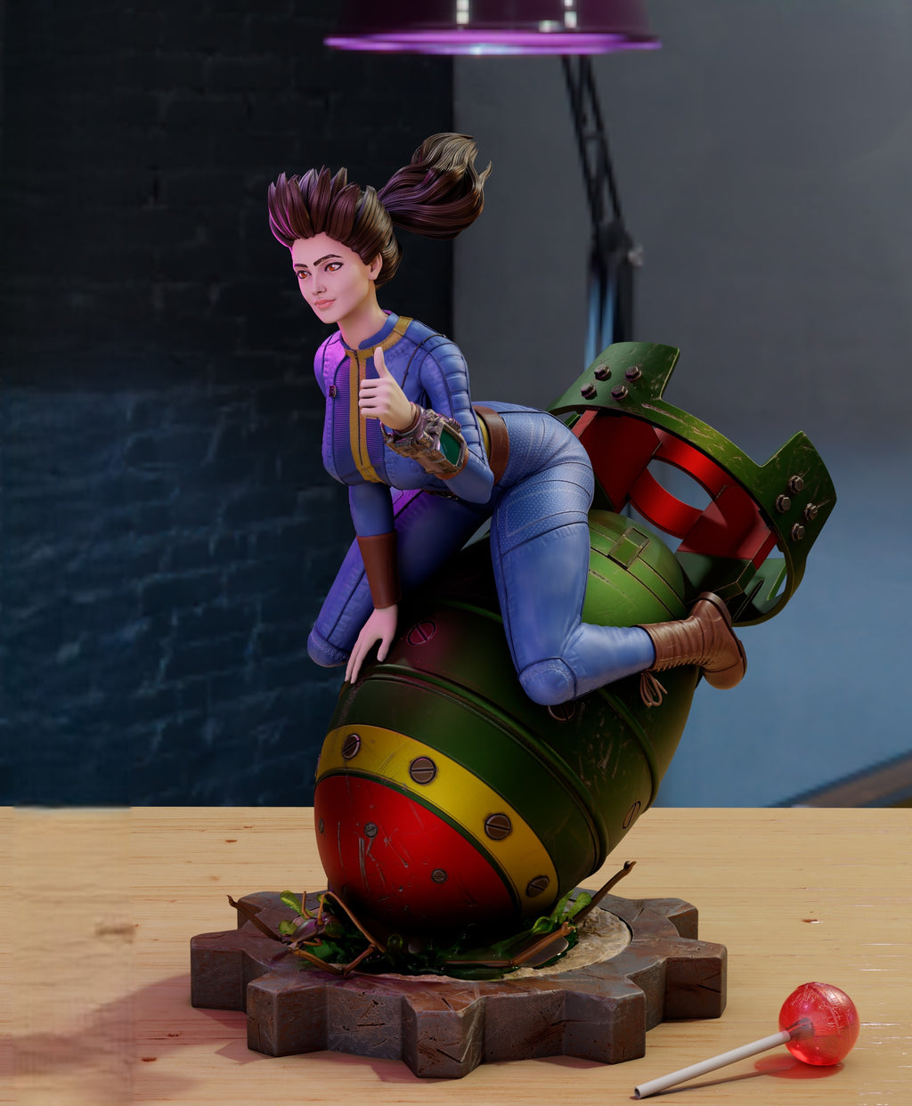 Figurine Trick of treat - Lucy - IR3D