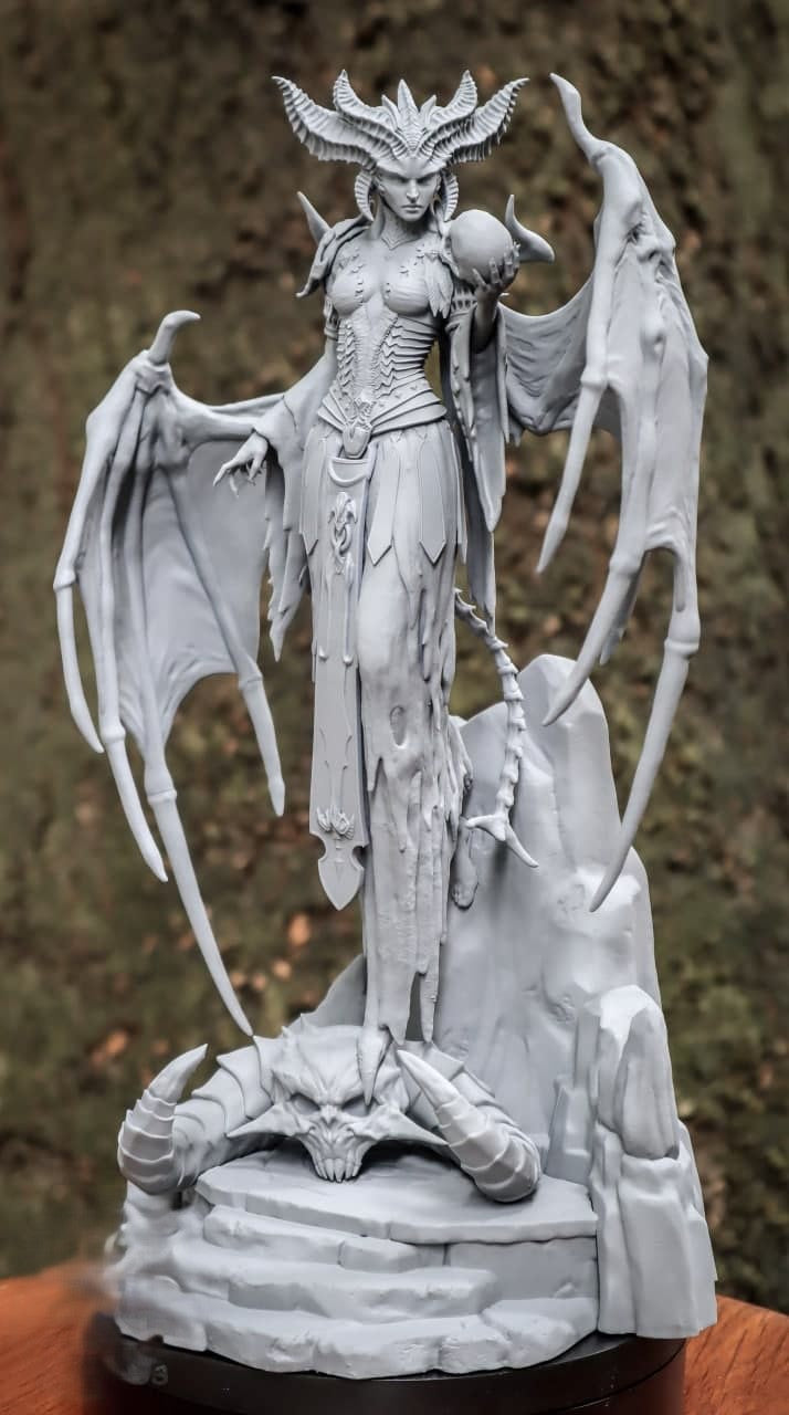 Figurine Lilith - Diablo IV - IR3D