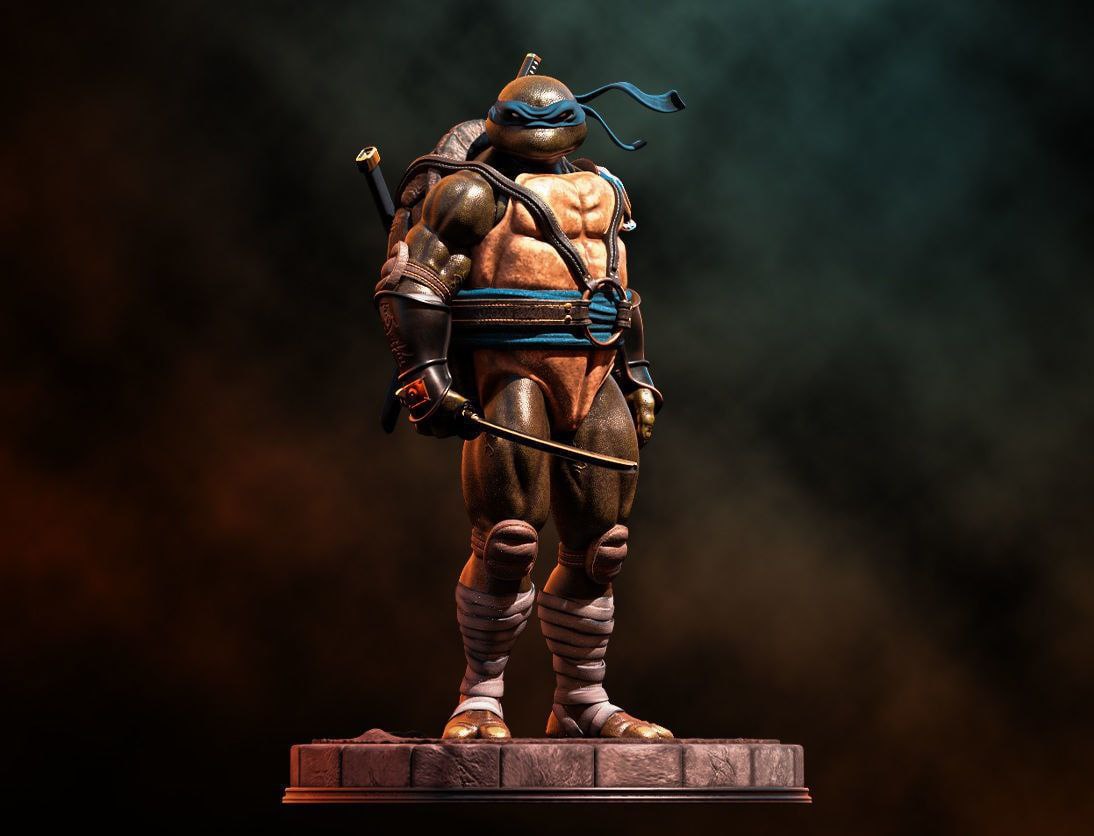 Figurine Leonardo - IR3D
