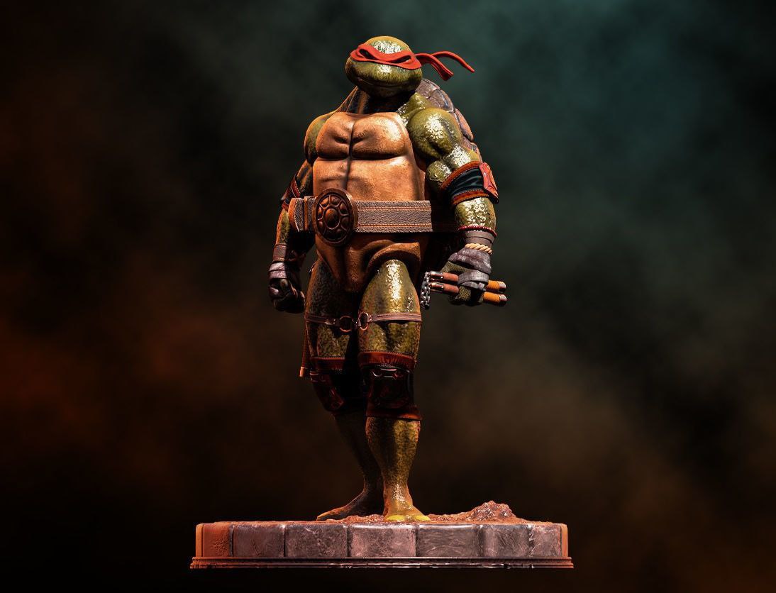 Figurine michael angelo - IR3D