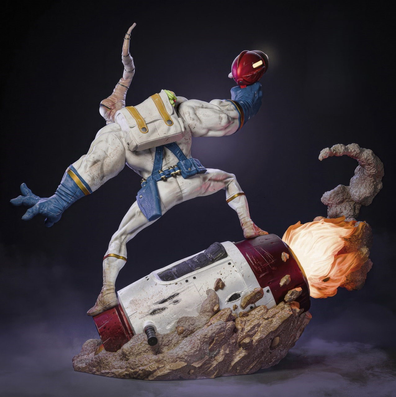 Figurine Earthworm Jim – Statue Collector Rétro Gaming