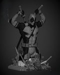 Fichier STL Buste Deadpool Marvel – modèle 3D