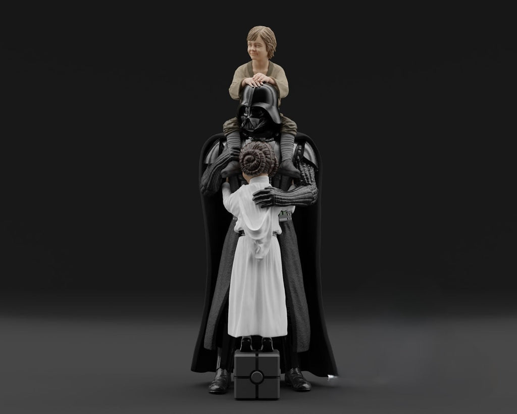 Figurine Darth Vader - Fatherhood - IR3D