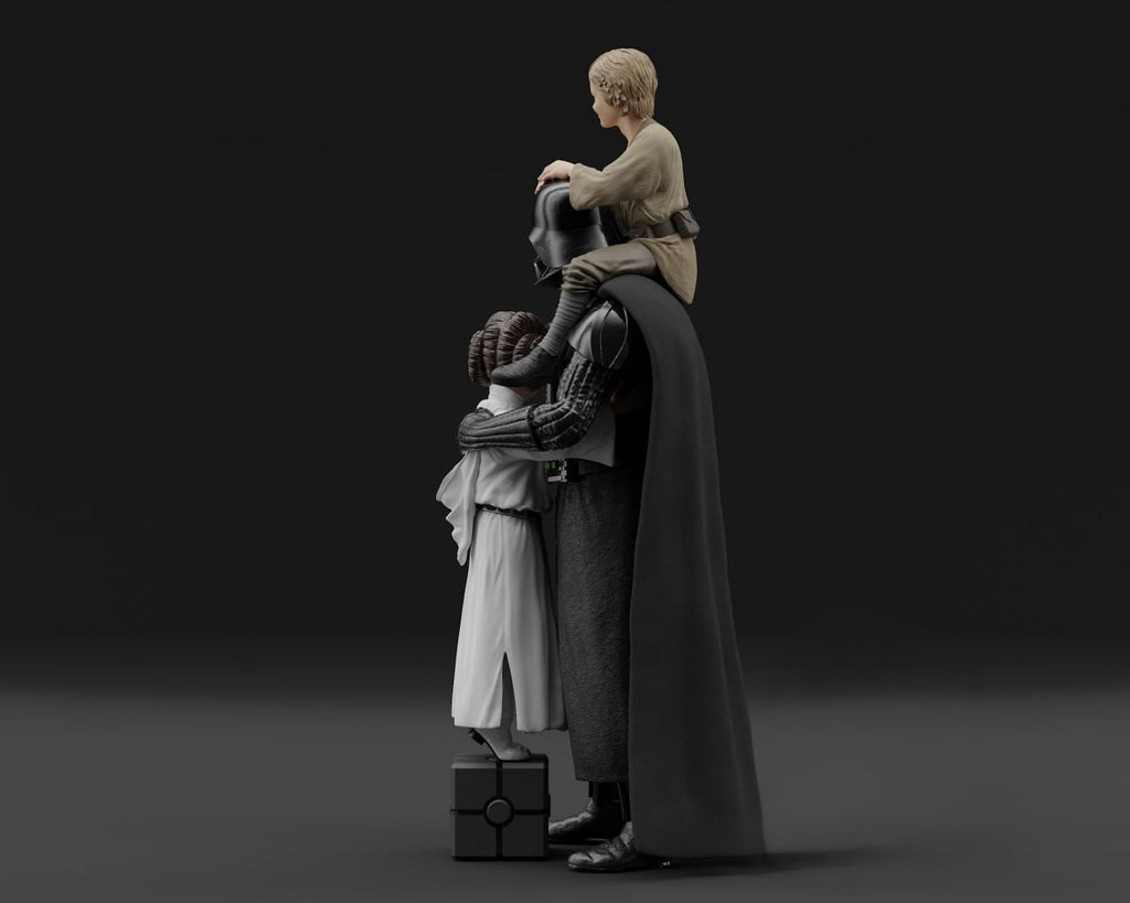 Figurine Darth Vader - Fatherhood - IR3D