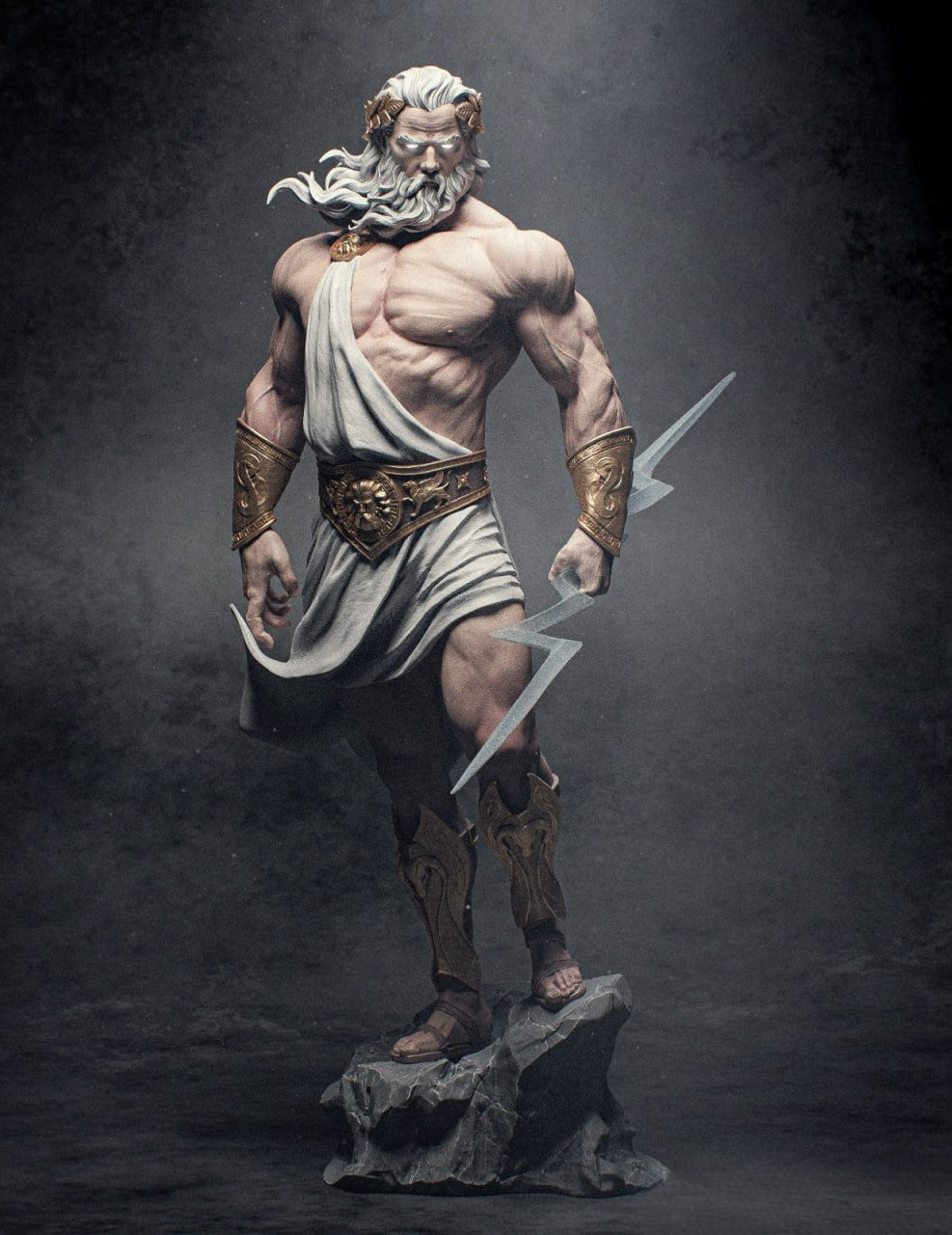 Figurine Zeus – Statue Collector Inspirée du Roi des Dieux
