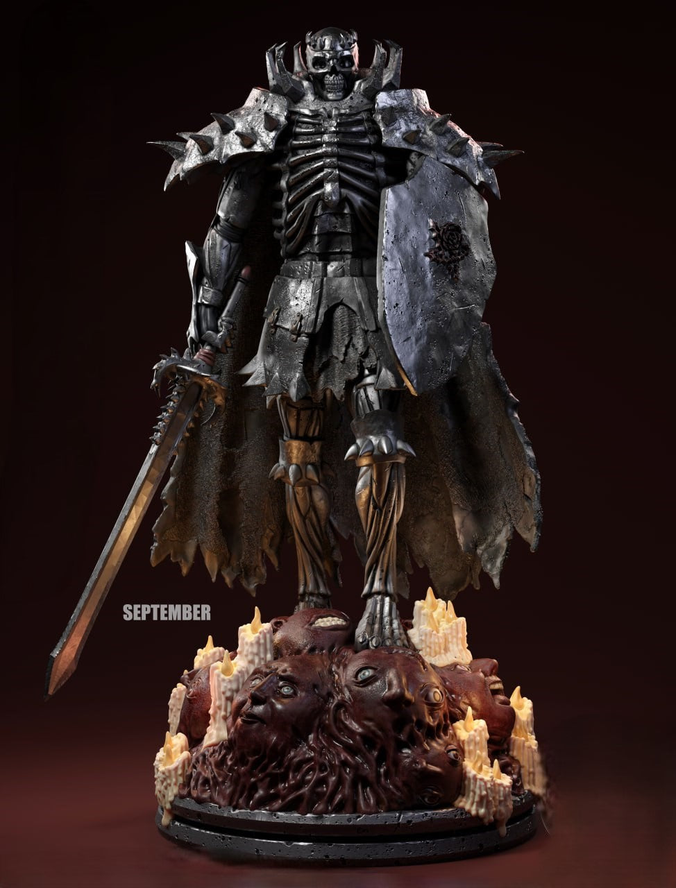 Figurine Skull Knight From Berserk