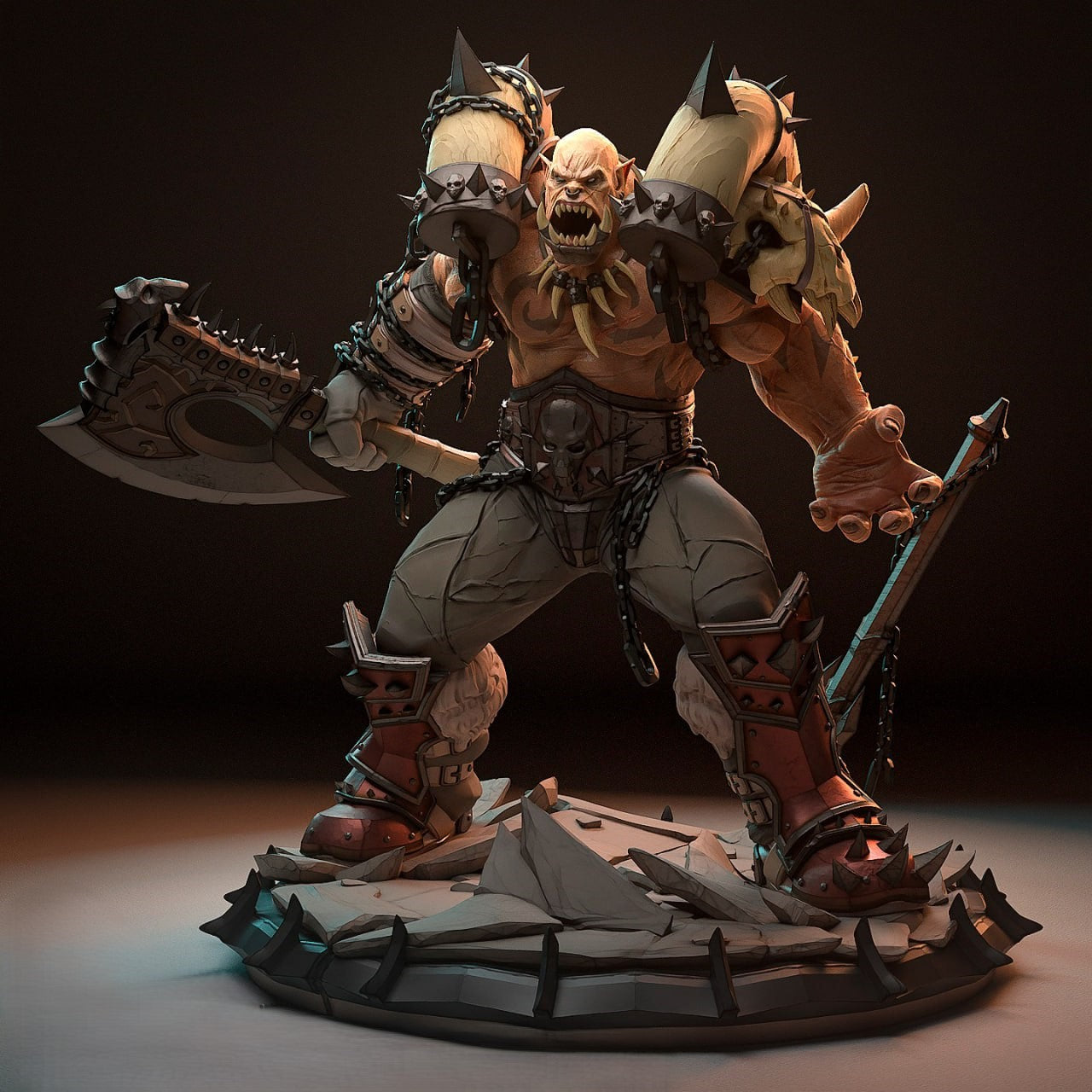 Figurine Garrosh World of Warcraft