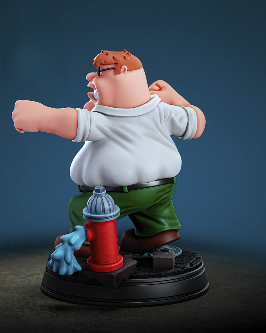 Black Window Figurine