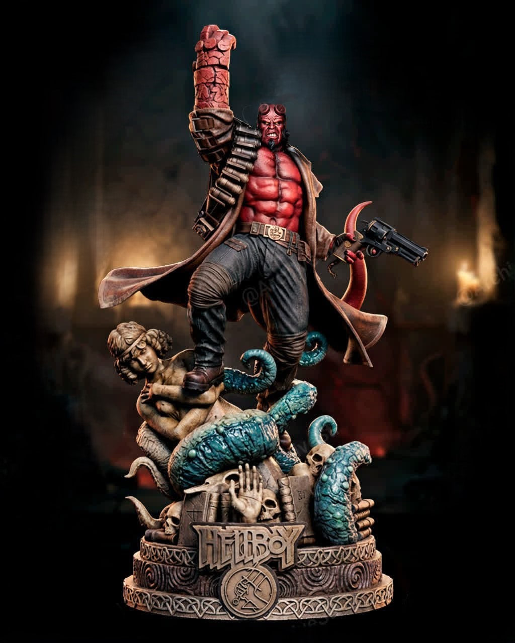 Figurine Hellboy – Statue Collector Dark Fantasy