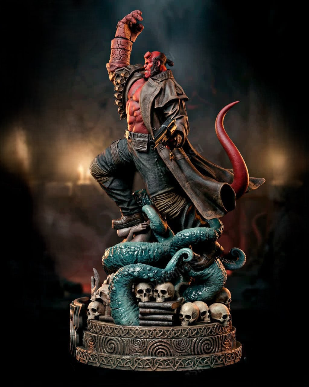 Figurine Hellboy – Statue Collector Dark Fantasy