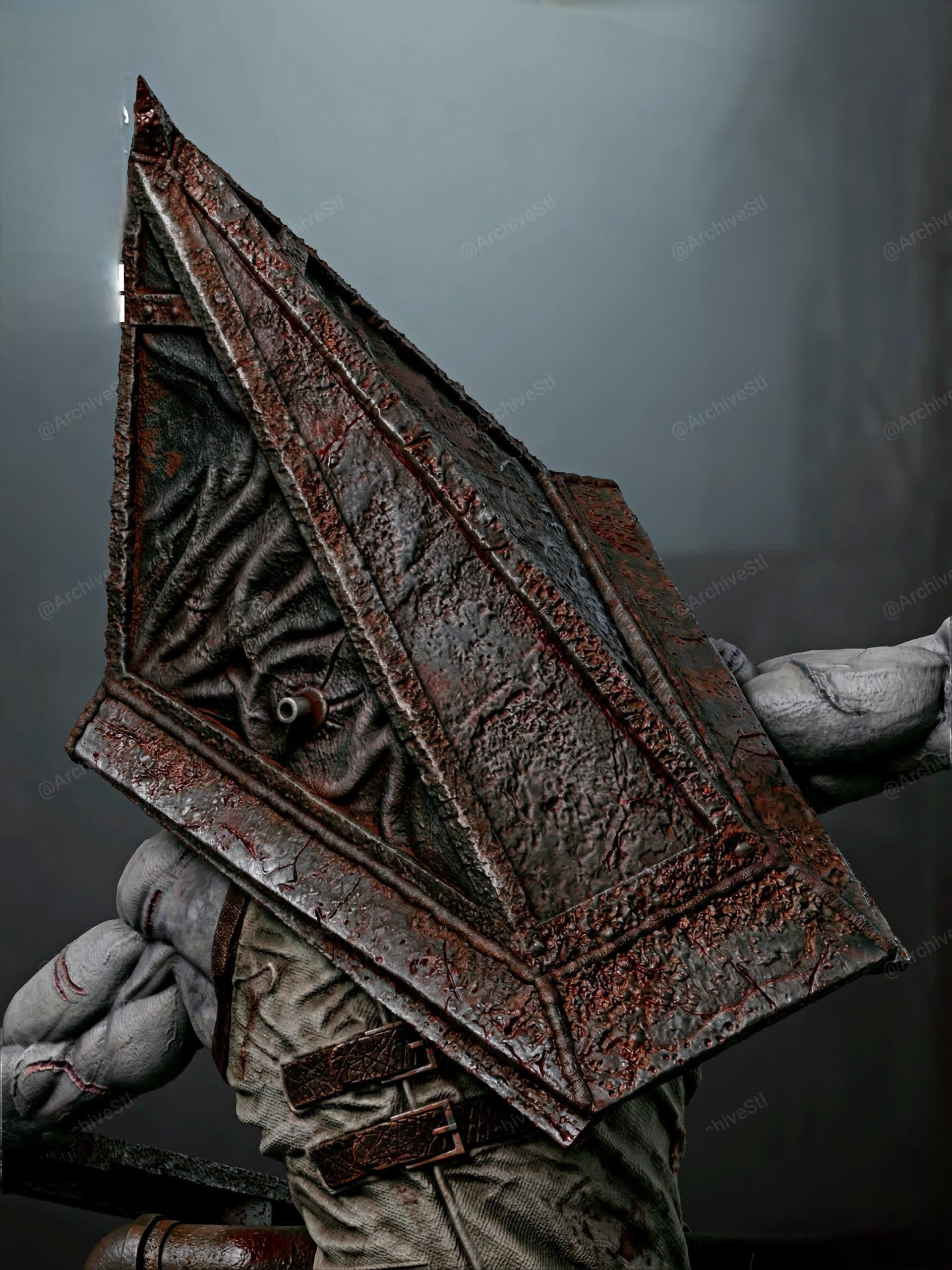 Figurine Pyramid Head – Statue Résine Silent Hill 2 Horror Edition