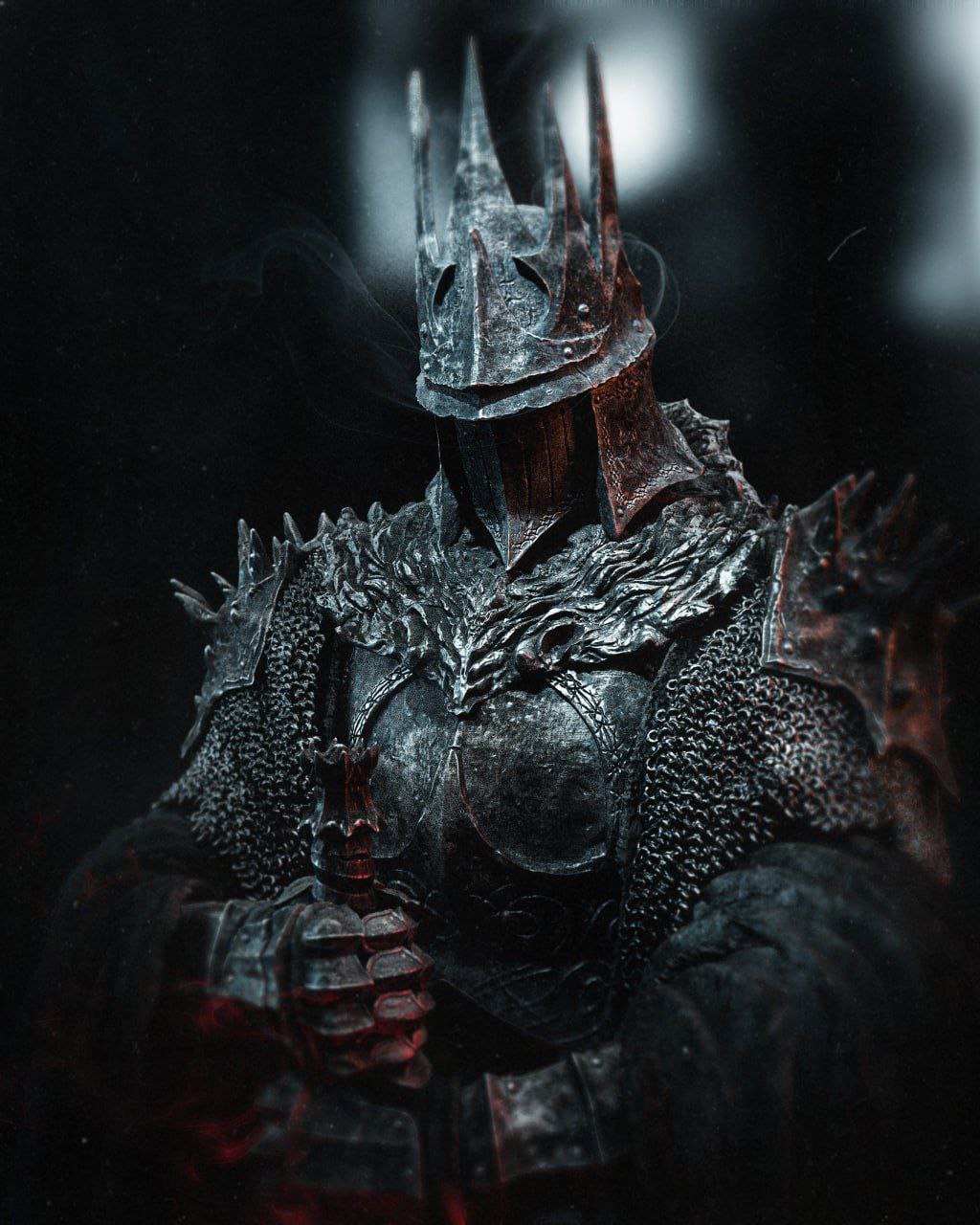Figurine Dark Knight Fantasy – Statue 3D Dark Souls Gothique