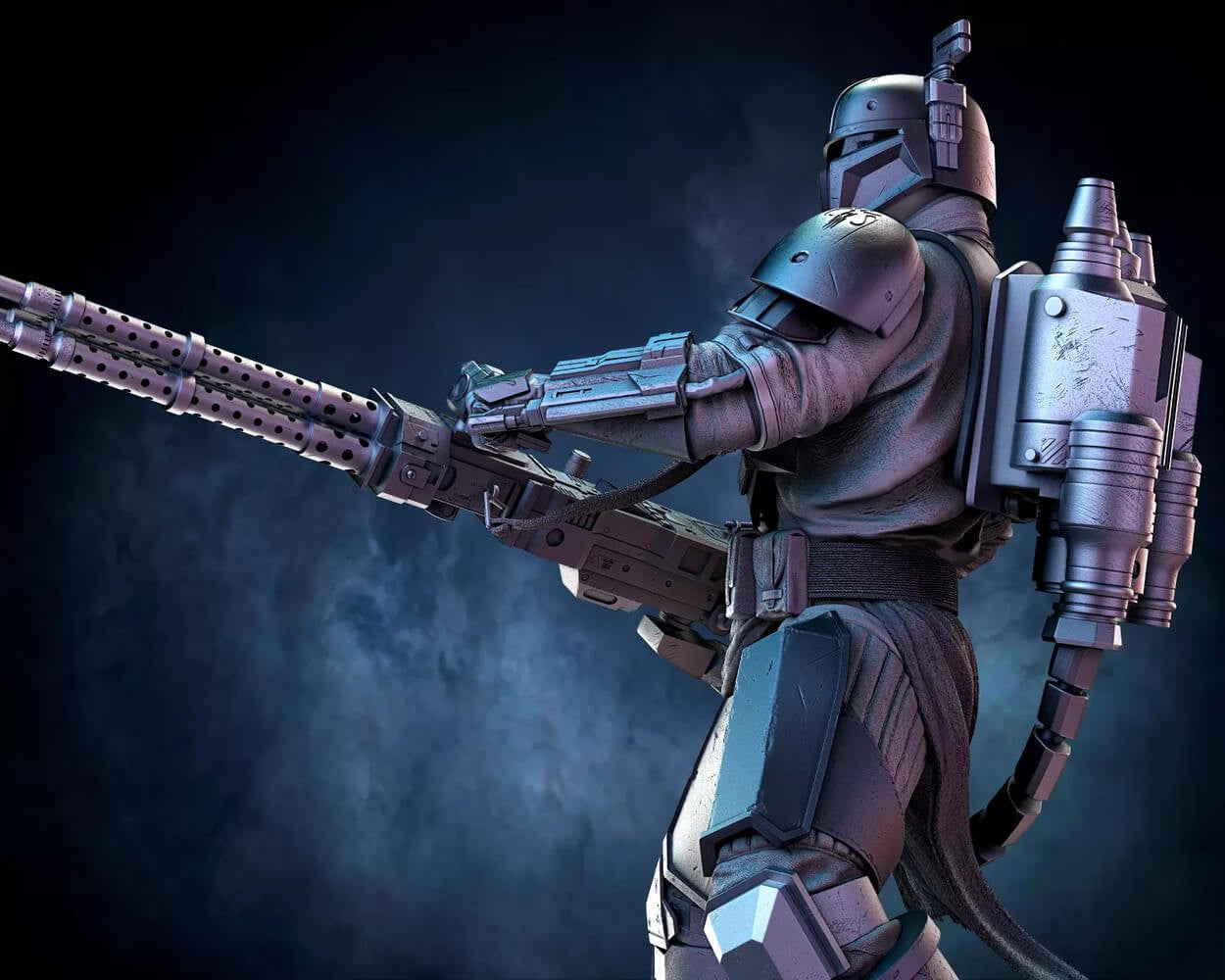 Figurine Heavy Mandalorian Star Wars