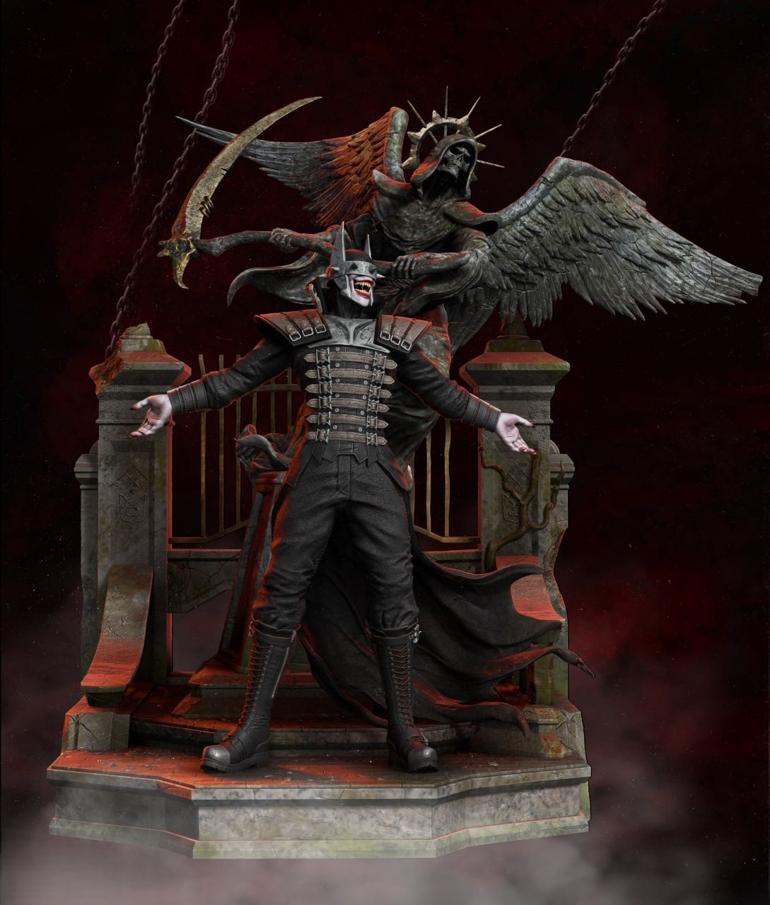 Figurine Batman Who Laughs – Statue Collector Dark Multiverse