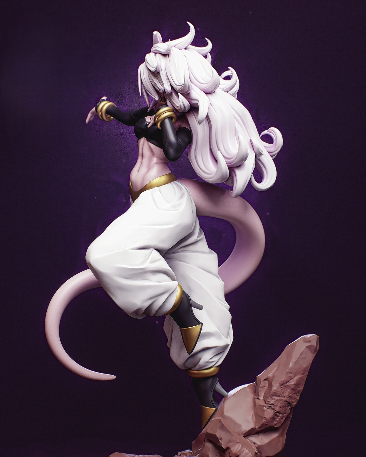 Android 21 Majin - vue arrière latérale