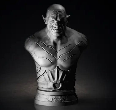 Fichier STL Buste Azog the Defiler – modèle 3D