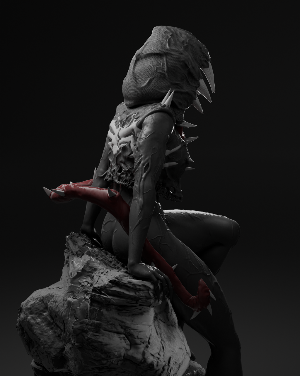 Fichier STL Gwenom - Marvel