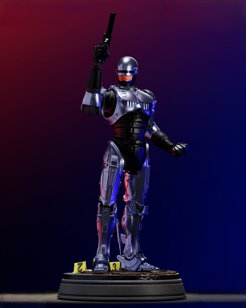 Figurine RoboCop – Statue de Collection en Résine IR3D