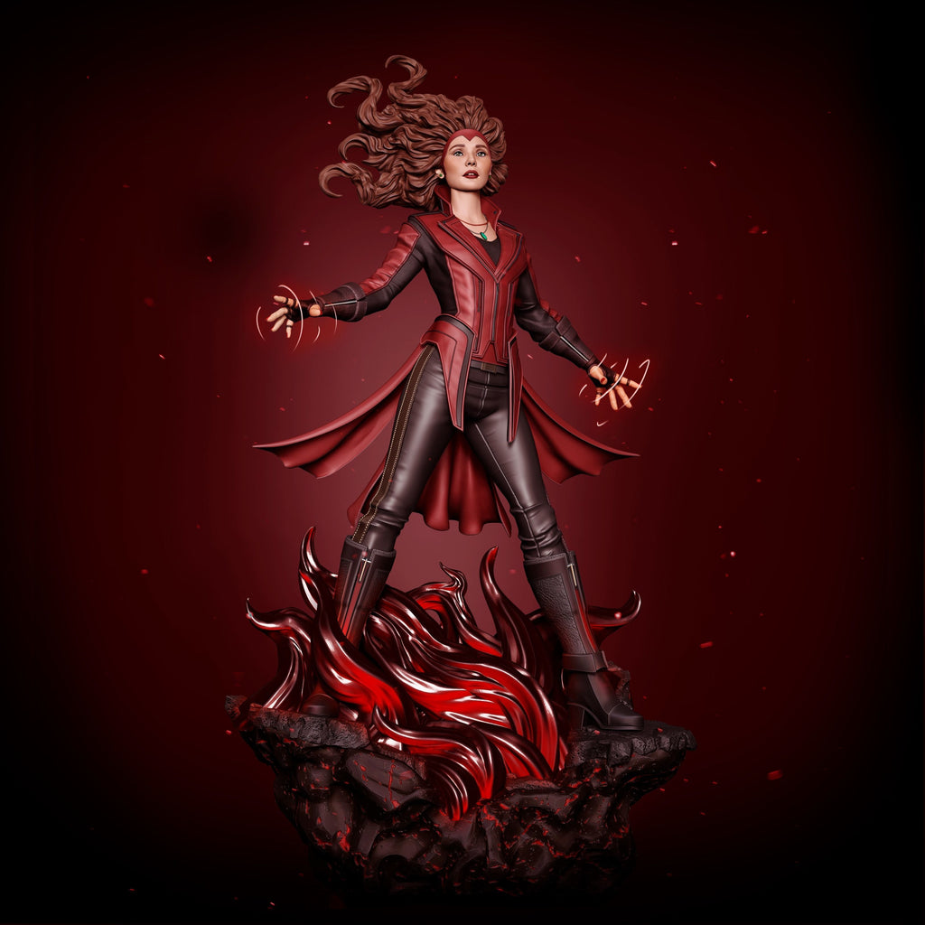 Fichier STL Scarlet witch - Marvel