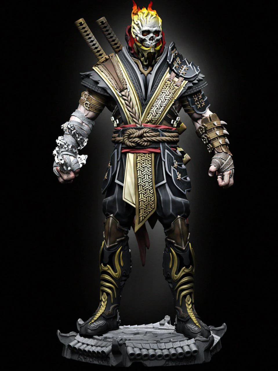 Figurine Scorpion Mortal Kombat