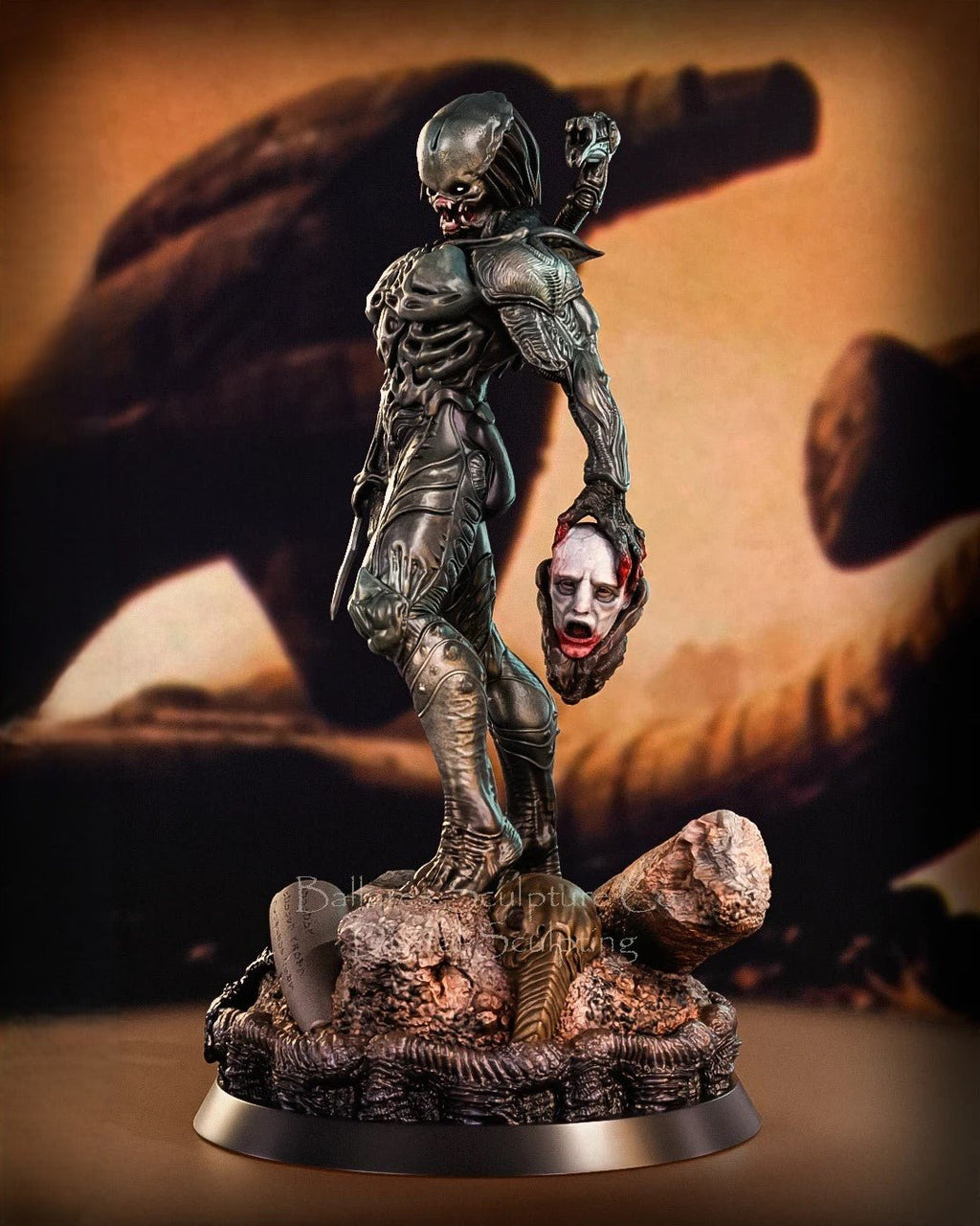 The Ancestral Engineer Hunter – Figurine Résine Collector - IR3D