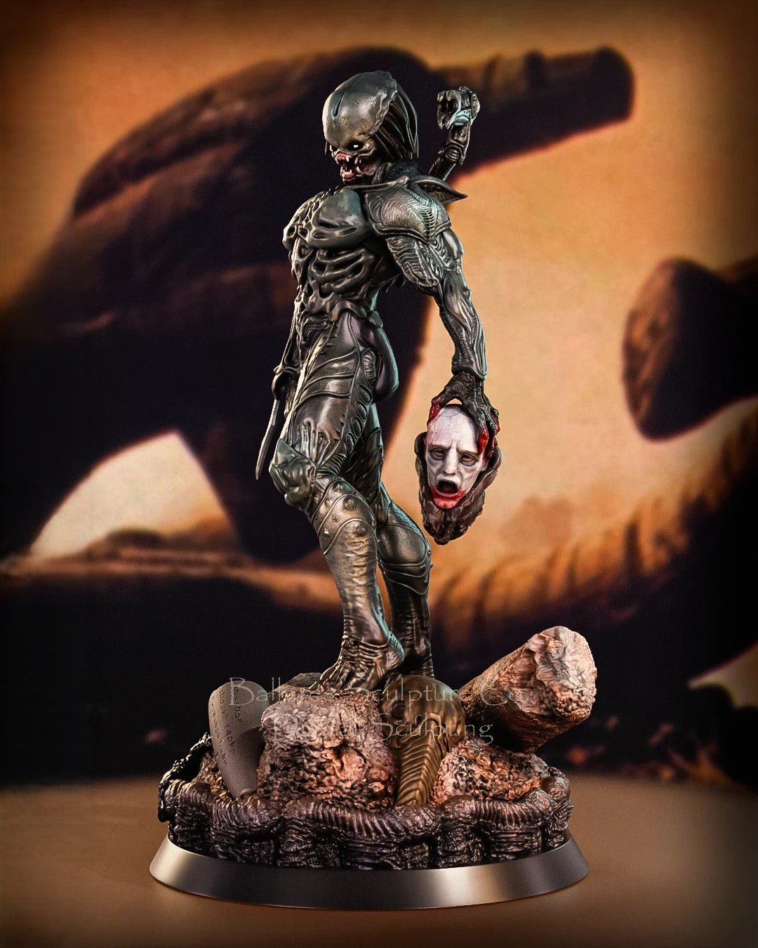 The Ancestral Engineer Hunter – Figurine Résine Collector - IR3D