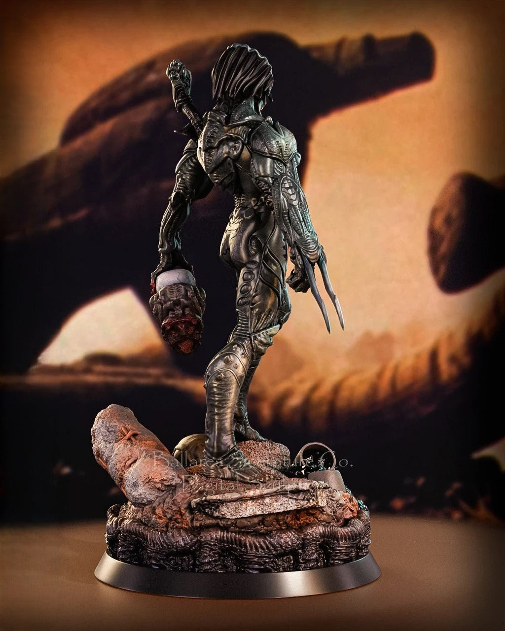 The Ancestral Engineer Hunter – Figurine Résine Collector - IR3D