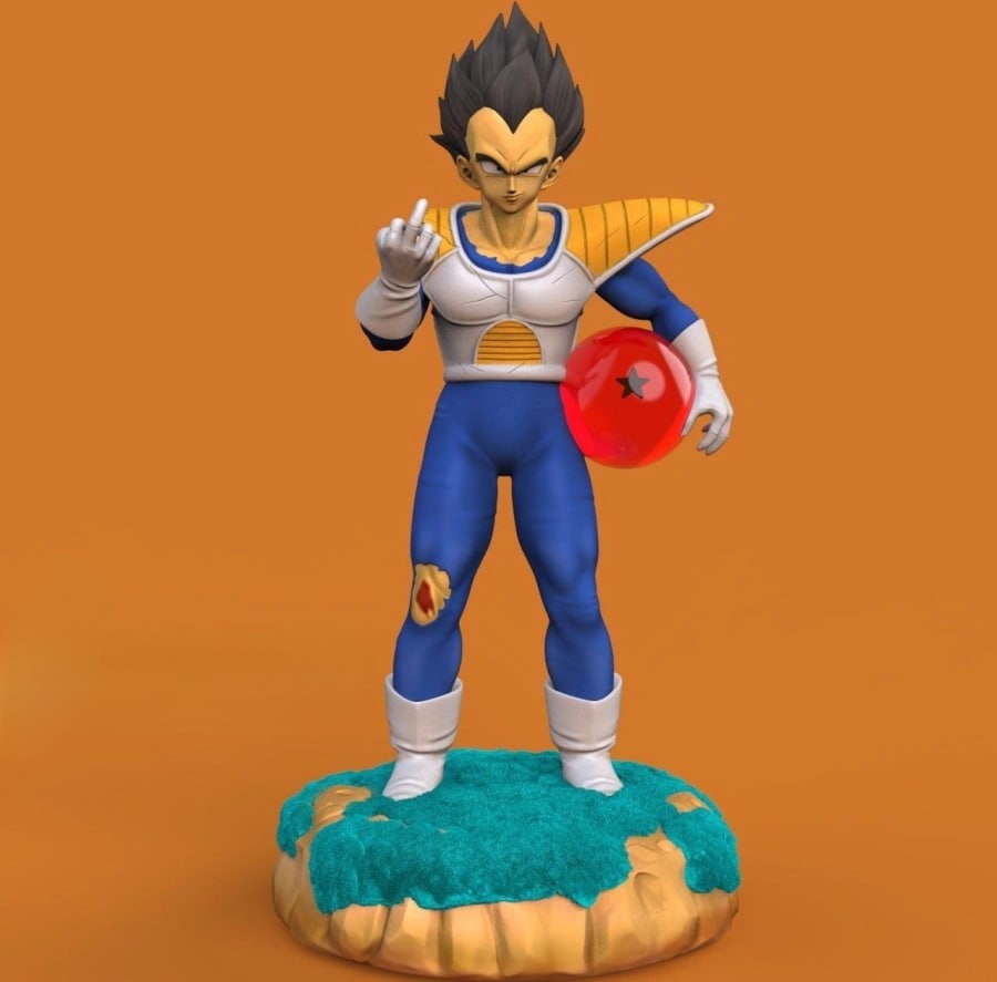 Figurine vegeta dragon ball  Manga