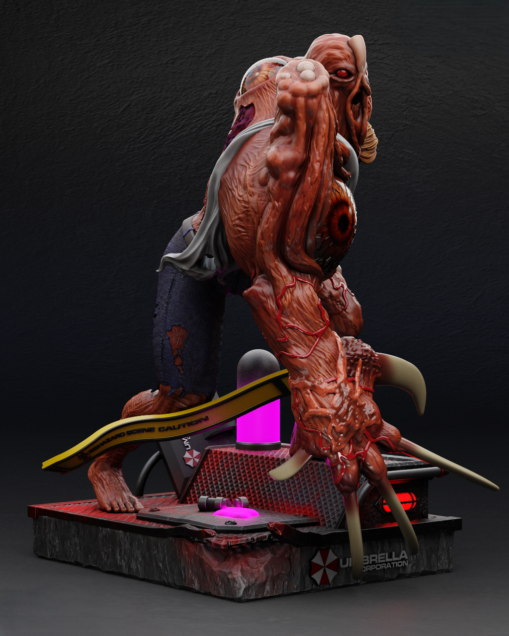 Figurine Willian Birking - Resident Evil